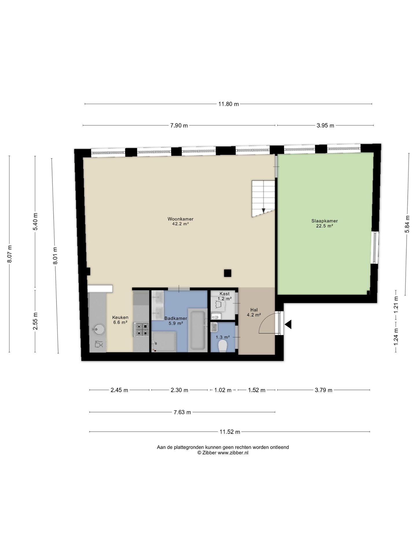Appartement aan de Noordeinde — foto 1